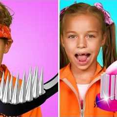 Good Kid VS Bad Kid in Jail || Genius Parenting Hacks, Funny Situations