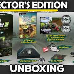 FARMING SIMULATOR 25 COLLECTORS EDITON UNBOXING