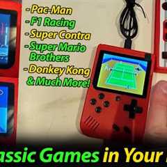 Best Christmas Toys - 500 Retro Games - 2 Player RETRO Gaming Console - Nintendo Games!