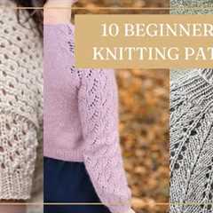 10 Lace Knitting Patterns for Beginners - Untwisted Threads