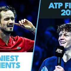 Iconic Medvedev Celebration; Dogs Invade Court & More | Nitto ATP Finals 2024 Funniest Moments