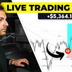 LIVE TRADING CRYPTO - How To Profit $5,364 in 3 Trades [10x Strategy]