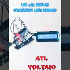 How🤔to connect LCD 16X2 Display📟to Arduino? #experiment #programming #diy #science #school#atl