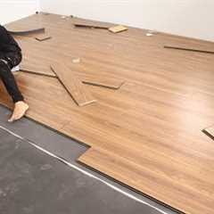 Hardwood Floor Install Process - How To Line The Wooden Floor For Bedroom