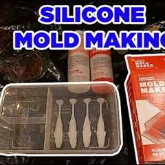 How To Make Silicone Open Pour Fishing Lure (Swim Bait) Molds