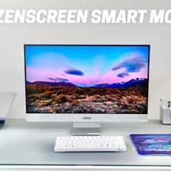 This Setup Does It All: Asus ZenScreen Smart Monitor (MS27UC)