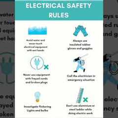 #Electrical safety rules#electrical #viralshort