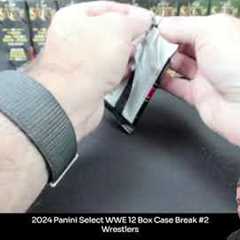 2024 Panini Select WWE 12 Box Case Break #2