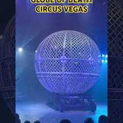 Circus Vegas performing the ‘Globe of Death’ ☠️ in Rochester #circusvegas #globeofdeath