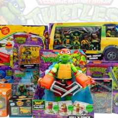 Teenage Mutant Ninja Turtles toy unboxing | TMNT Mutants Unleashed collectors edition | ASMR REVIEW