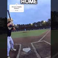 CRAZY POV Catcher Tells Batter what Pitch is Coming Daddy Hack!