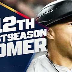 Giancarlo Stanton CRUSHES a STANTONIAN BLAST! (His 12th career Postseason home run w/the Yankees!)