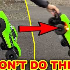 Don't do this to your DIRT CHEAP RC car