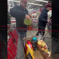 Grocery shopping at Costco, Canada #shorts