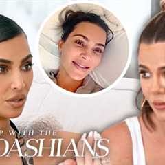 Kim Kardashian’s Baby Bar Journey: Battling COVID & Pushing Through | KUWTK | E!