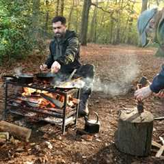 2 Days Bushcraft & Winter Fishing: Catch & Cook