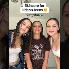 SKINCARE 4 KIDS v TEENS‼️#acnetreatment #skincareroutine #teen #kidsskincare #spots #breakouts #acne