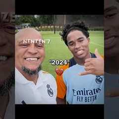 Endrick With Roberto Carlos in 2024 But Played in 1960 🥶🗿 #shorts #viral #funny #trending #fypシ..