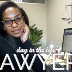 REAL DAY IN THE LIFE AS A LAWYER | 9 to 5 life