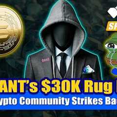 QUANT’s $30K Rug Pull Turns into a $28M Crypto Comeback!