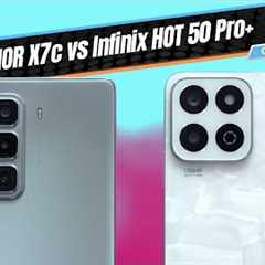 HONOR X7c vs Infinix HOT 50 Pro+ Comparison Review