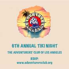 The Adventurers' Club of Los Angeles: Tiki Night 2023 Promo