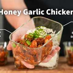 HONEY GARLIC CHICKEN Meal Prep for WEIGHT LOSS and MUSCLE GAIN