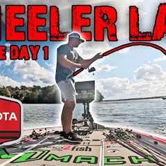 Bass Fishing Wheeler Lake for $200,000! 2024 MLF Toyota Championship (Practice Day 1)