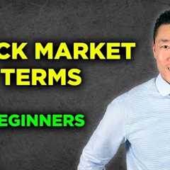 Stock Market Terminology Explained For Beginners