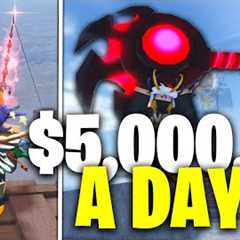 FASTEST Way to Make MONEY in Roblox Fisch For BEGINNER