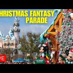 🔴 Live: Sunday Stream at Disneyland! - A Christmas Fantasy Parade - 11/24/24