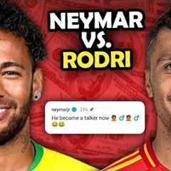 🔥 Neymar Jr Angry On Rodri | Defend Vini | Explain In Hindi