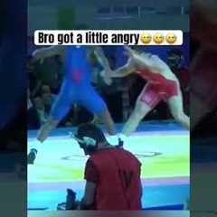 #wrestling #sports #trending #wrestler #fighting #angry #funny #slap #memes