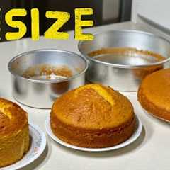 All About Cake Size | Baking Tips for Beginners | Baking Tips & Tricks | Tips to make a perfect ..