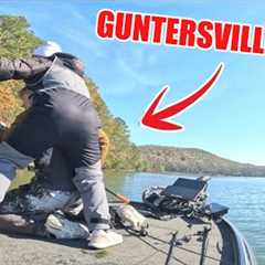 I CAUGHT A GIANT In a High School Fishing Tournament (Lake Guntersville)