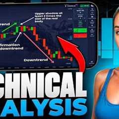 TECHNICAL ANALYSIS FOR BEGINNERS ➜ IQ OPTION STRATEGY | MOBILE TRADING | BINARY OPTIONS LIVE TRADING