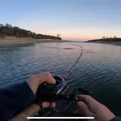 Striper fishing with glide baits | hogan lake | valley springs ,CA