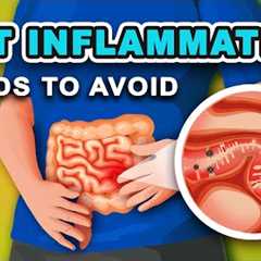 Top 5 Foods that Cause GUT Inflammation - AVOID  | eat these anti inflammatory foods