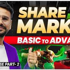 Share Market Basics LIVE DEMO For Beginners CRASH COURSE Part 2 | Start Investing in Stock Market