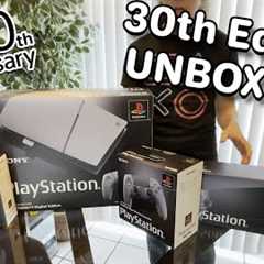 Unboxing PS 30th Anniversary PS5 Slim & Accessories!