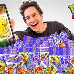 Opening 100x Pokémon TCG Pocket Booster Packs