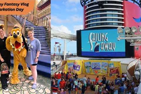 Disney Fantasy Embarkation Day For A Halloween On The High Seas Cruise | Day 1 | Disney Cruise Line