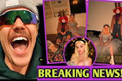 Justin Bieber makes MOCKERY of Selena Gomez and Benny Blanco's HALLOWEEN costume....