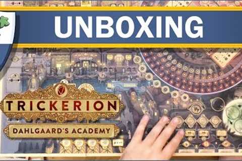 Trickerion: Dahlgaard's Academy and Collector's Edition Unboxing (with Dawn of Technology)