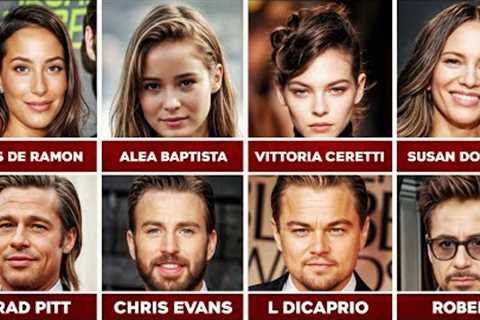 Famous Hollywood Actors And Their Wives/Girlfriends