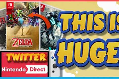 HUGE New Nintendo Switch Game Revealed! Zelda Ports Next? + Twitter Nintendo Direct Before Switch 2?