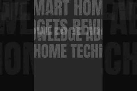 Welcome To Smart Home Show 🙏 #shorts #trend #trending #smarthomegadgets #technology
