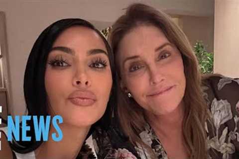 Kim Kardashian REUNITES With Step Brother Brody Jenner at Caitlyn Jenner’s Birthday Party | E! News