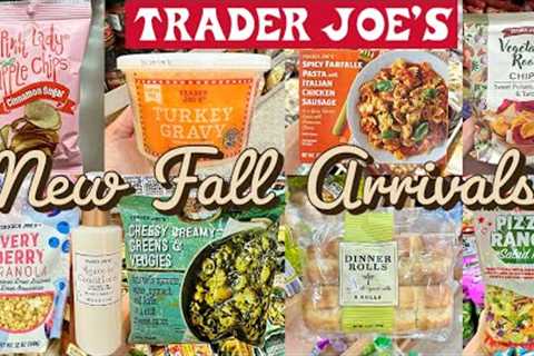 🤩 TRADER JOE’S NEW FALL ARRIVALS + SNEAK PEEK OF 11 NEW ITEMS &amp; GROCERY HAULS 🛒
