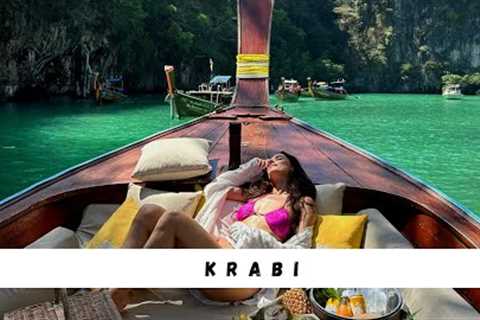 Krabi Travel Vlog &amp; A Luxury Longtail Boat Tour of The Hong Islands